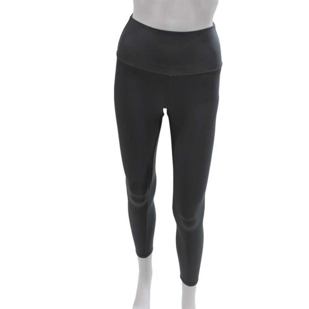 Alo Womens Ankle Leggings Black Synthetic Athleisure Size XS